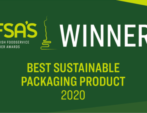 The IFSA’s – Irish Foodservice Suppliers Awards 2020 Winner – Best Sustainable Packaging Product