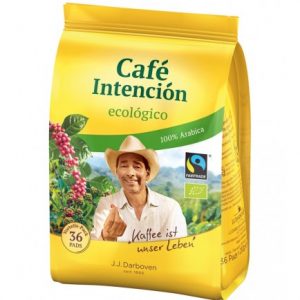 Café Intención ecológico BIO coffee pods